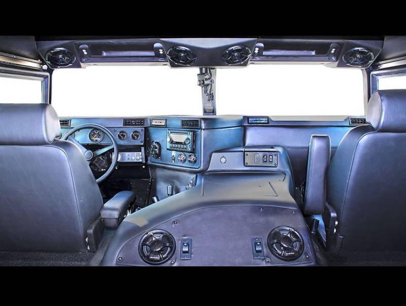 AVA Complete Humvee Interior Kit, 4 Door (Raw)