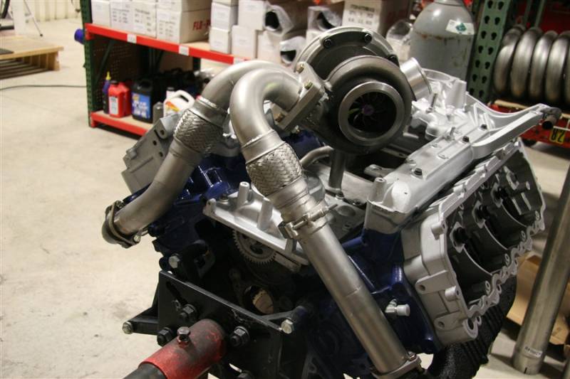 Full Force Diesel Fuel T4 Turbo Mount Kit, Ford (200307) 6.0L Powerstroke