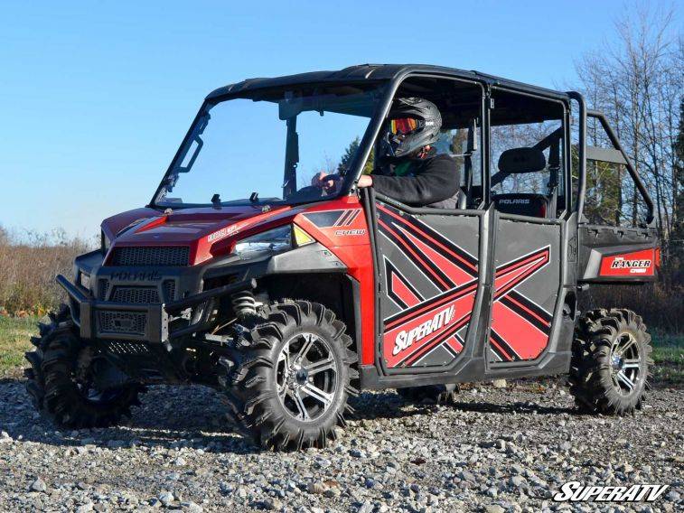 Polaris Ranger 900 Aluminum Half Doors (Front and Rear Doors Set of 4)
