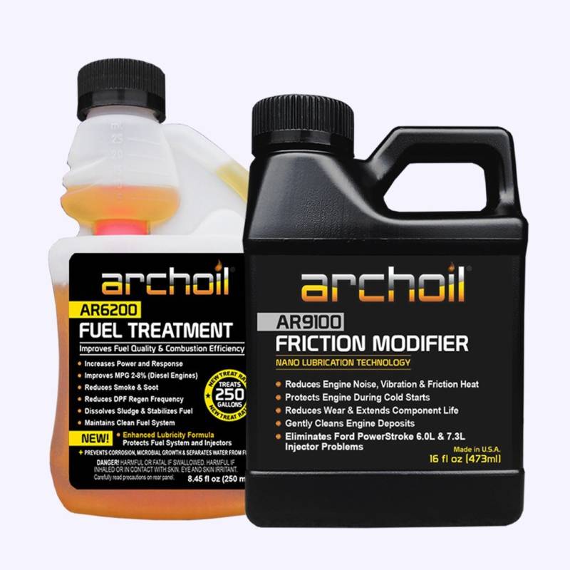 Archoil Maintenance Kit 1 (16oz AR9100 oil treatment & 8.oz AR6200 fuel