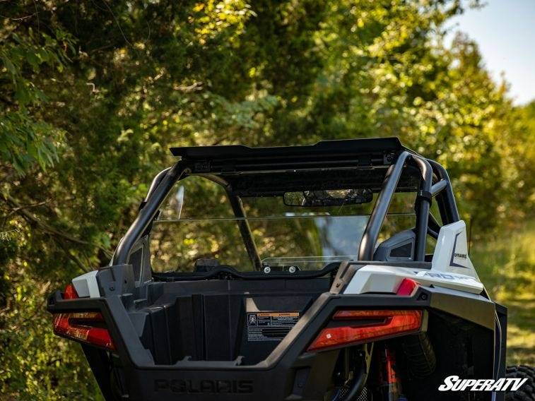 Polaris RZR PRO XP Rear Windshield (Scratch Resistant Polycarbonate) Clear