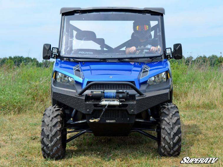 Polaris Ranger XP 1000 Crew, Scratch Resistant Flip Windshield (201718)