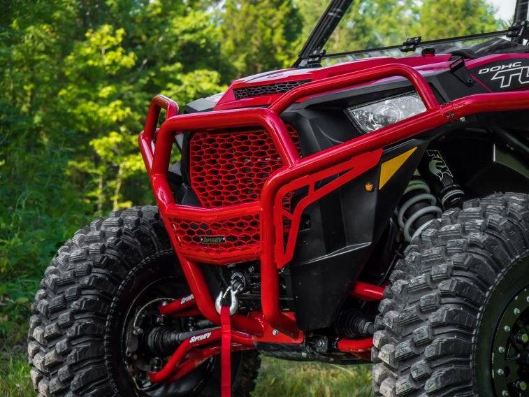 Polaris RZR XP Turbo, RZR S 1000, Front Bumper, Red (201618)