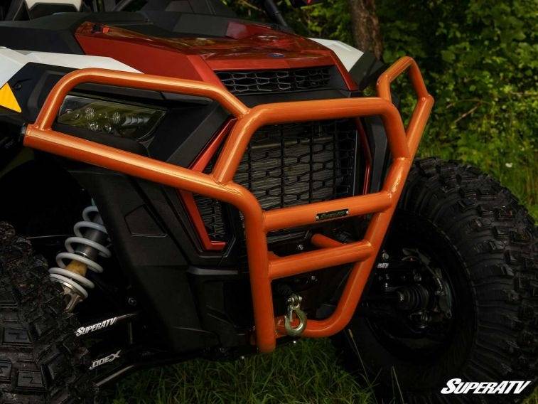 Polaris RZR XP Turbo, RZR S 1000, Front Bumper, Orange (201619)