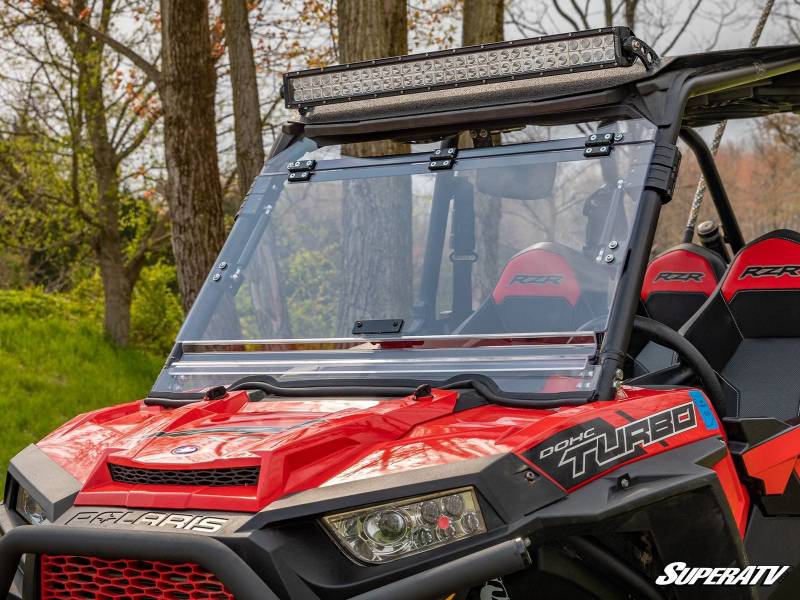 Polaris RZR XP 1000 Scratch Resistant Flip Windshield (201418
