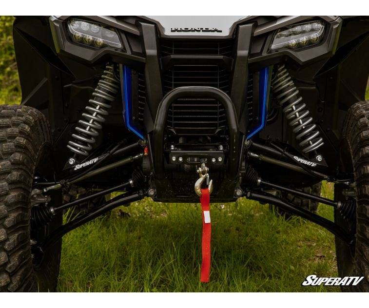 Honda Talon 1000, Winch Mounting Plate with 4500lbs Black Ops Winch and