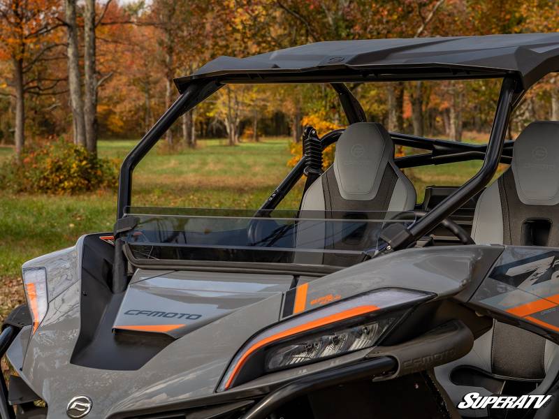 CFMOTO ZForce 950 Half Windshield (Standard Polycarbonate) Dark Tint