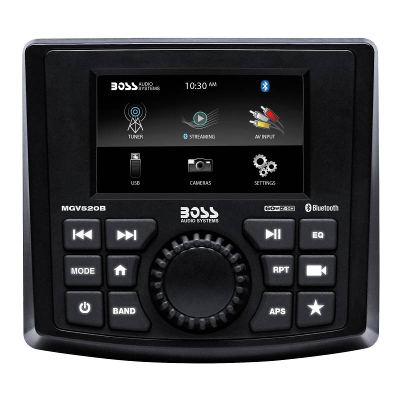 BOSS AUDIO GAUGE RADIO 3" SCREEN BLUETOOTH