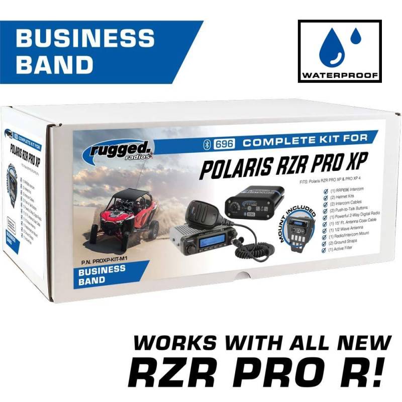 Rugged Radios Polaris RZR Pro XP / Pro R Complete UTV Communication Kit