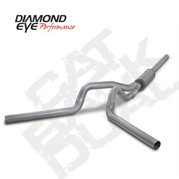 Diamond Eye 4" Cat Back Exhaust, Dodge (2004.507) 25003500, 5.9L