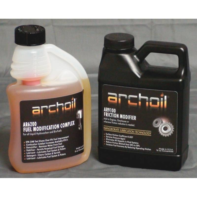 Archoil Maintenance Kit 1 (16oz AR9100 oil treatment & 8oz AR6200 fuel