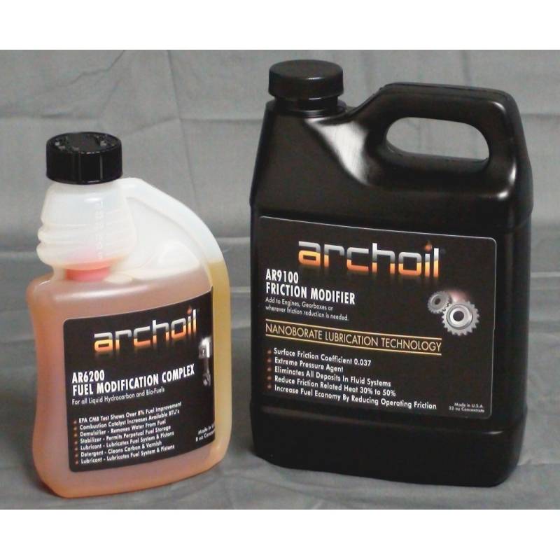 Archoil Maintenance Kit 2 (32oz AR9100 oil treatment & 8oz AR6200 fuel