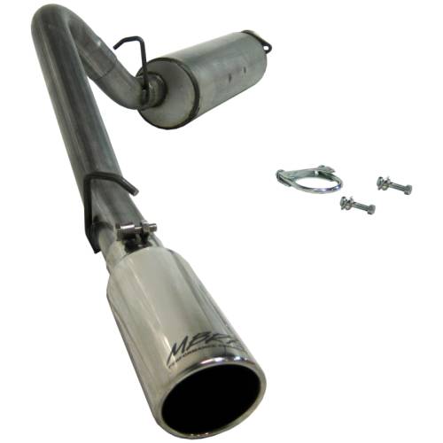 MBRP Cat Back Exhaust, Jeep (200006) TJ Wrangler , 2.5L & 4.0L, Single