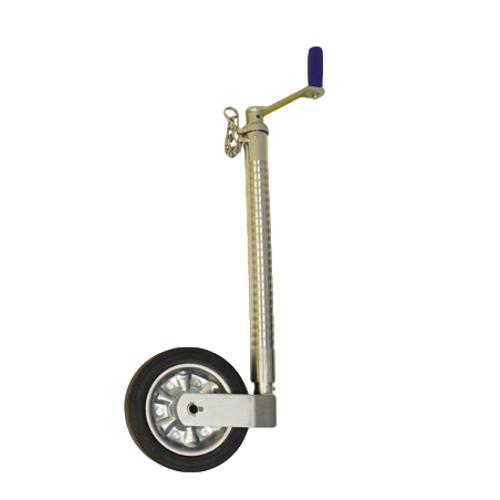 750kg load capacity 48mm Heavy Duty Serrated Jockey Wheel K Trailers