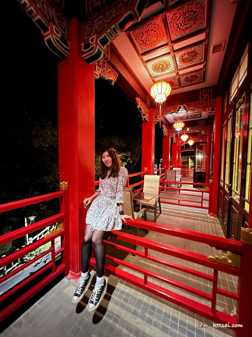 梨山賓館宮廷風陽台