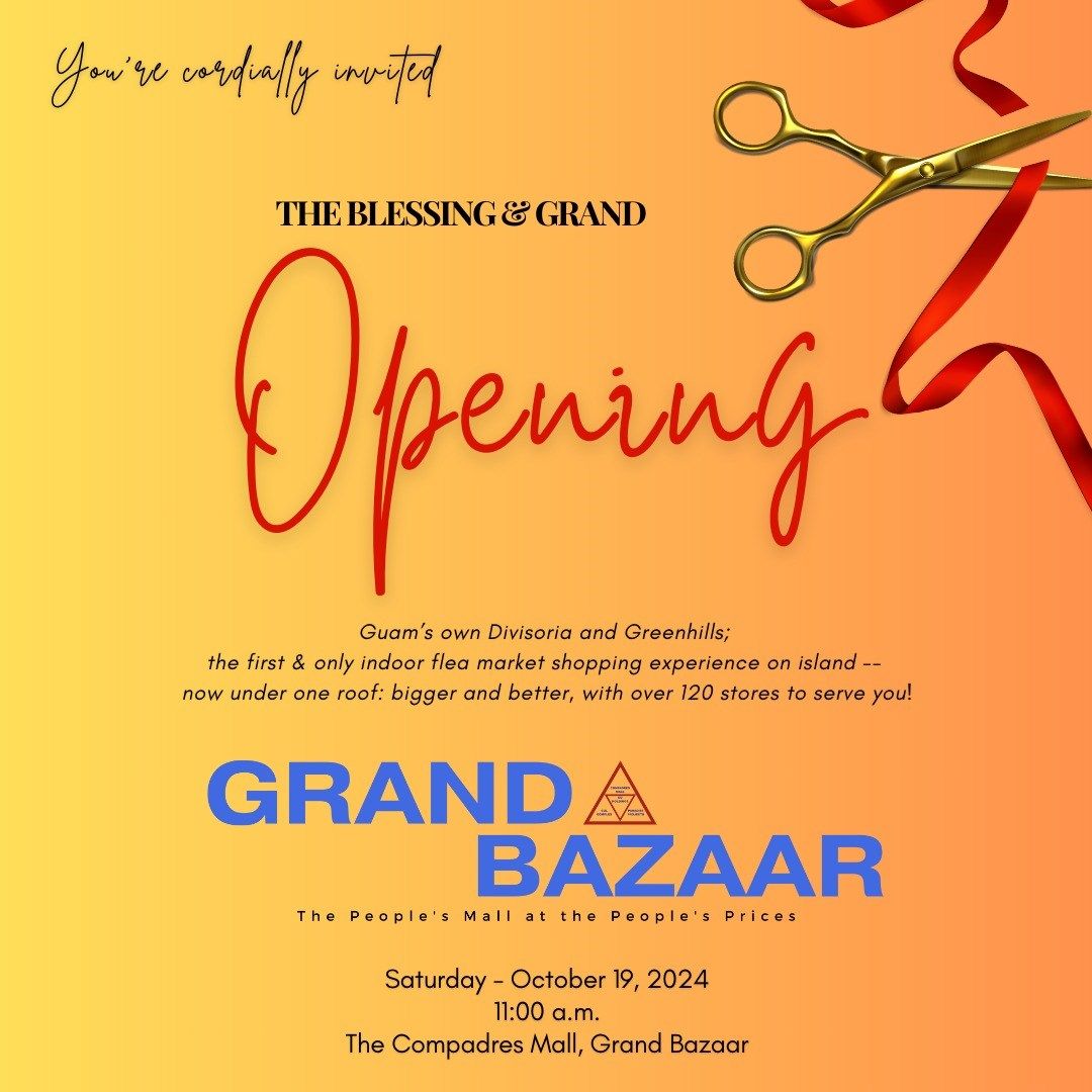 Grand Bazaar to open to the community at the Compadres Mall