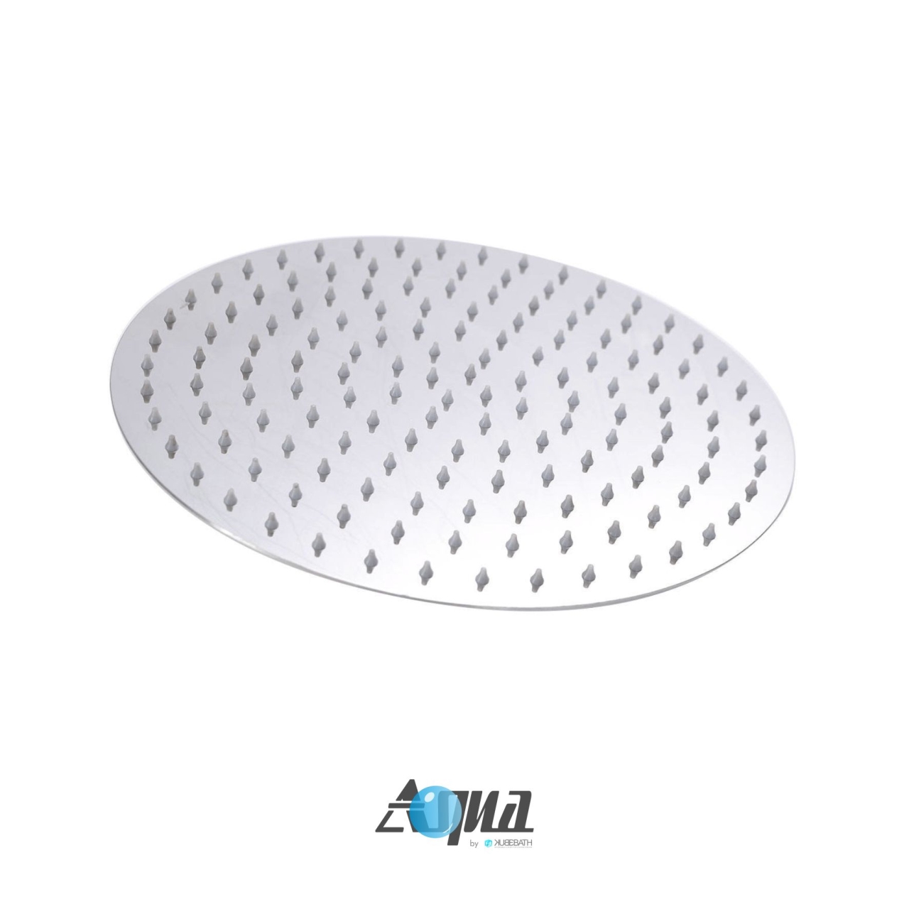 Aqua Rondo 12" Rain Shower Head Aqua By KubeBath