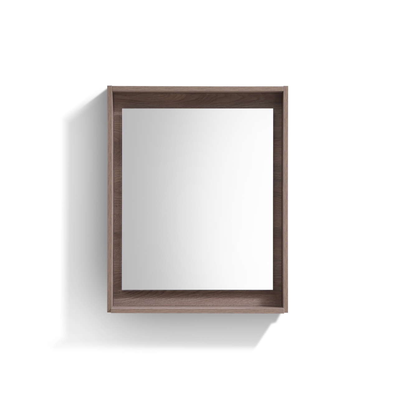 24" Wide Mirror w/ Shelf Butternut KUBEBATH