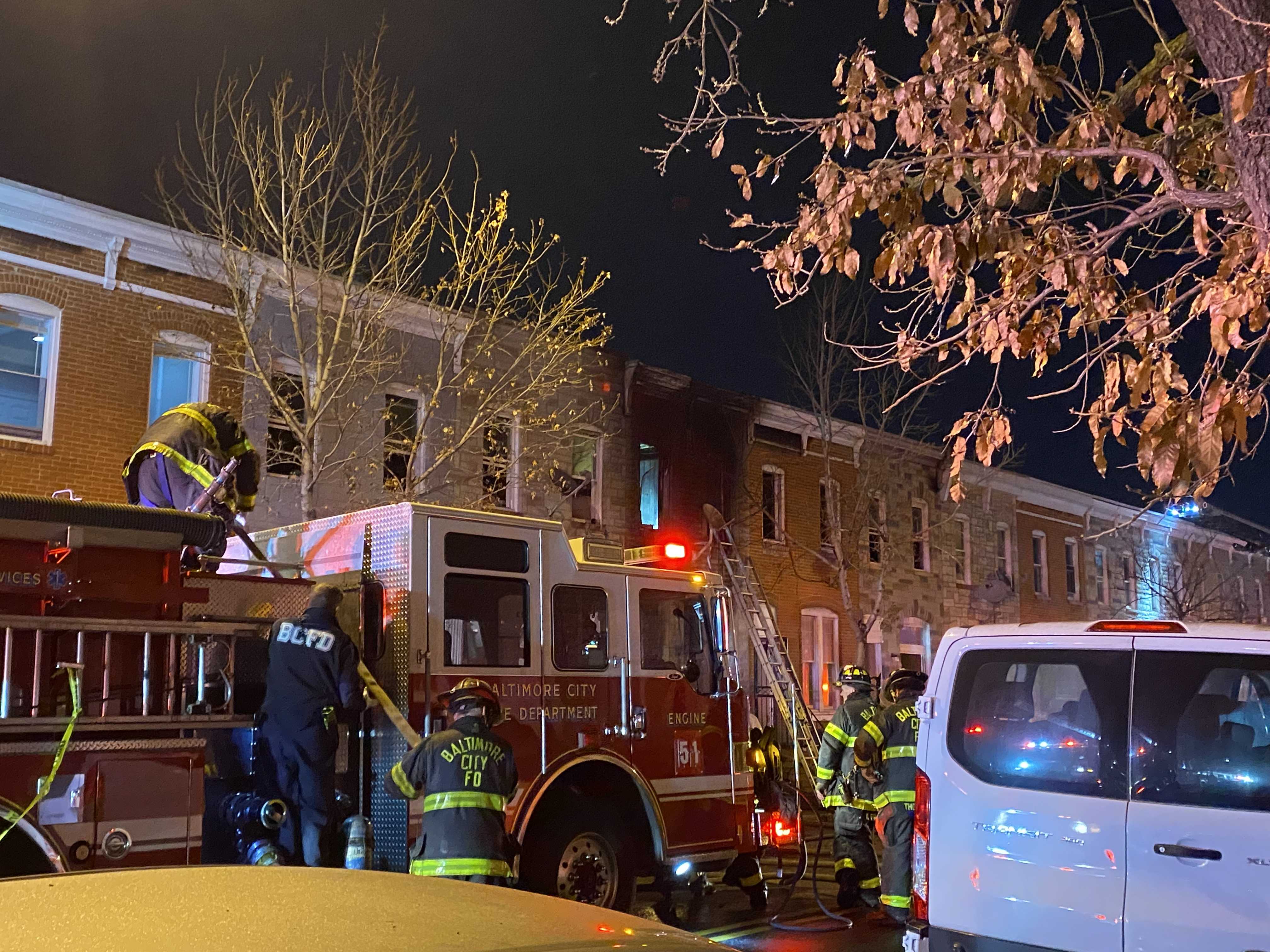 3 individuals, including 2 children injured in 2-alarm rowhome fire