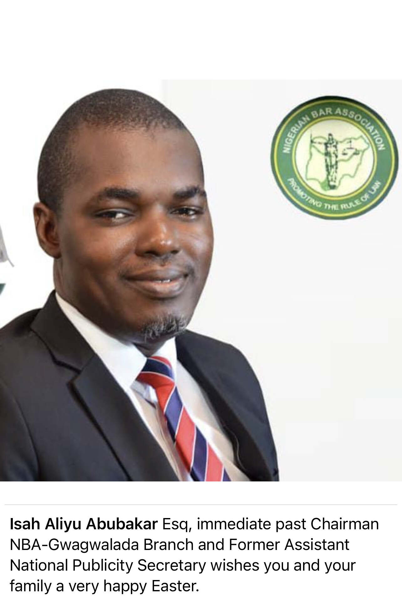 NBA Gwagwalada Chairemeritus Clocks Plus 1 Kubwa Express News