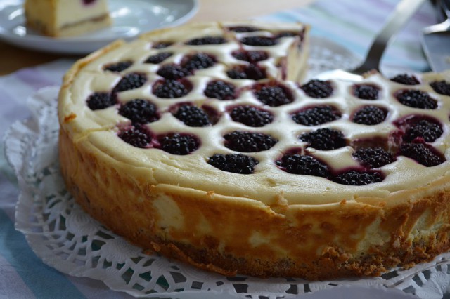 Der Kuchenbäcker "on TV" Brombeer Käsekuchen für die ZDF drehscheibe