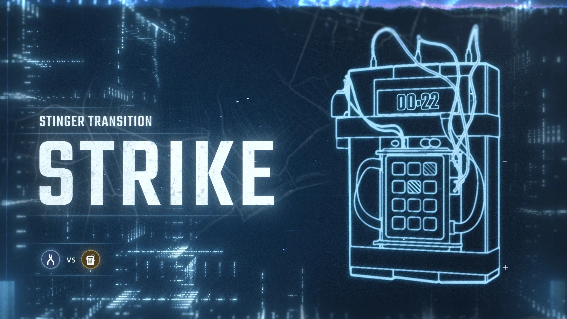 Strike Stinger Transition for Twitch, Youtube and Facebook