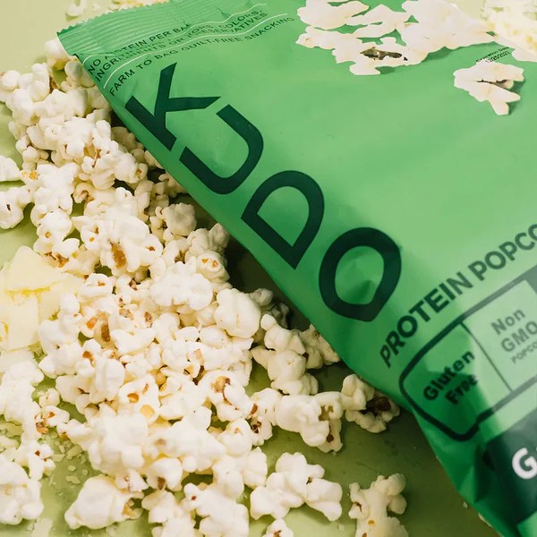 Protein Packed Popcorn Delicious, Healthy Kudo Snacks KUDO Snacks