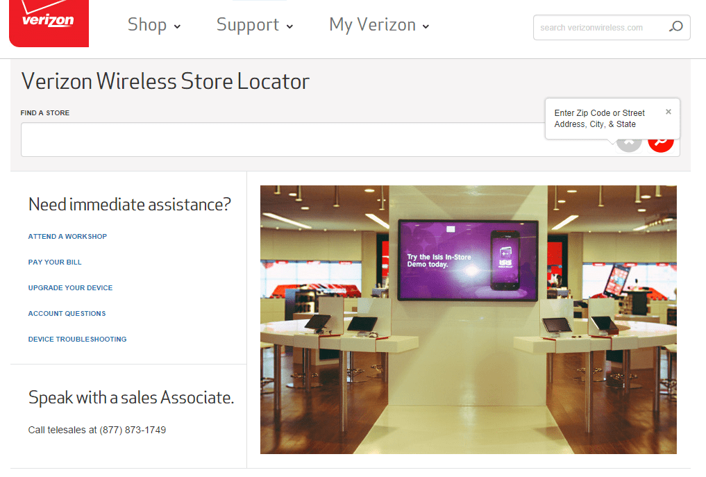 Using Visa to Pay Verizon Bill