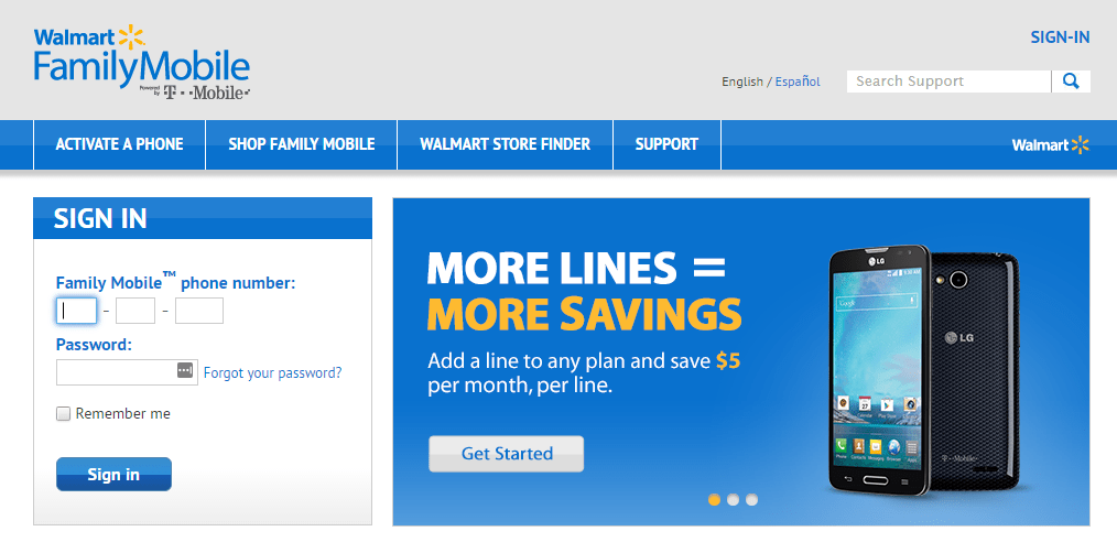 Pay Family Mobile Bill Online & Customer Service