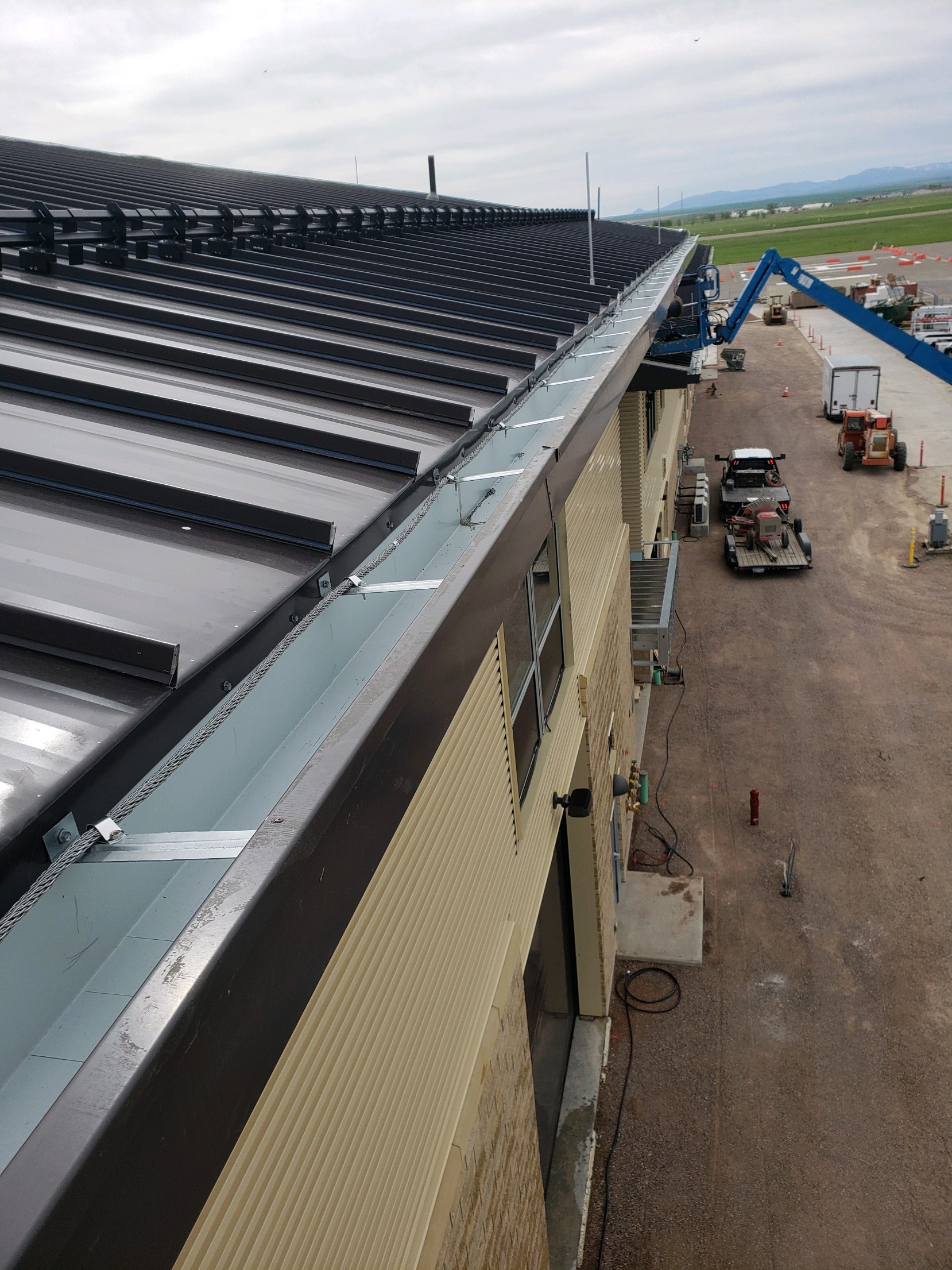 Commercial Lightning Protection Rooftop Examples Kuefler Lightning