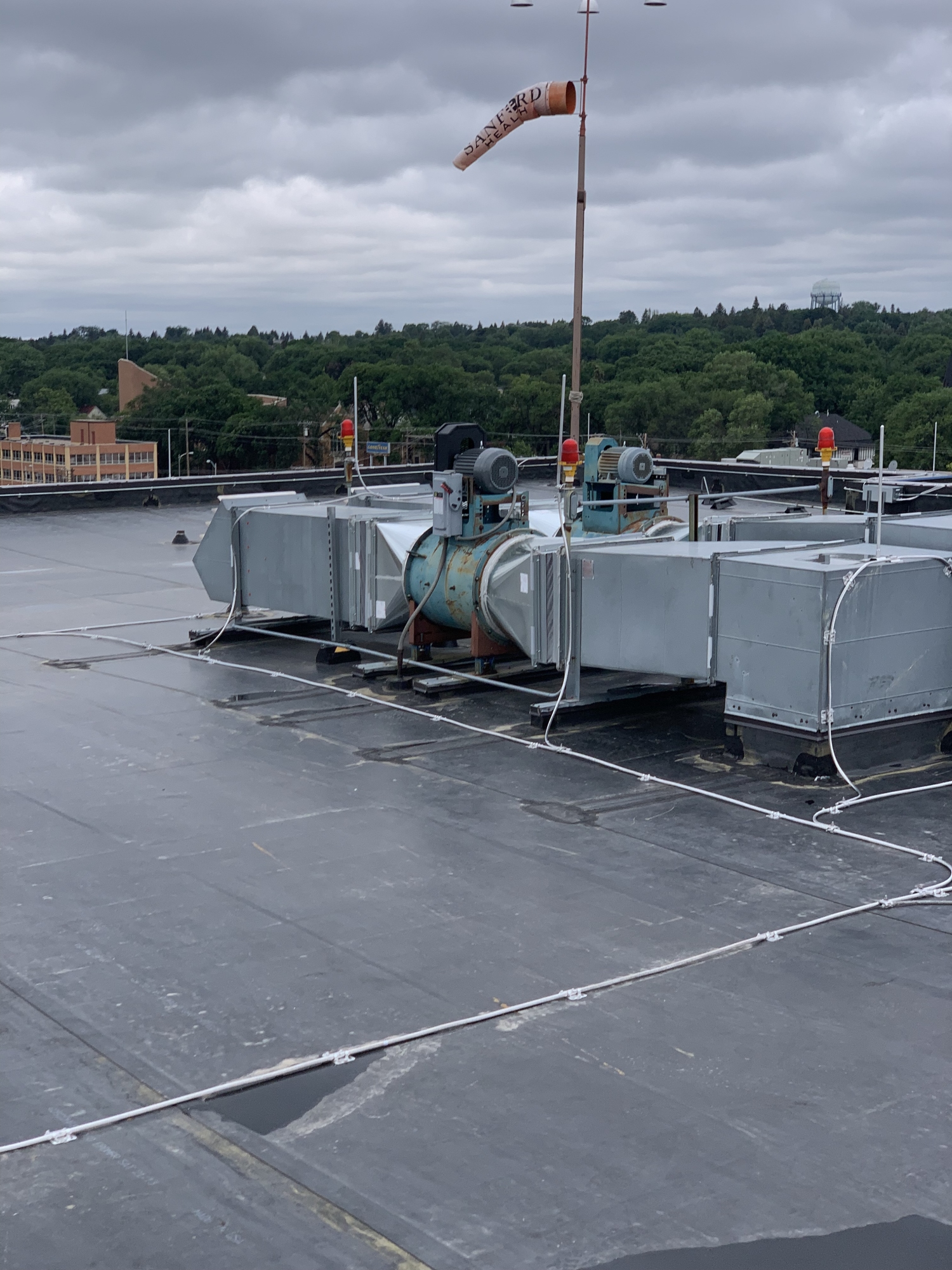 Commercial Lightning Protection Rooftop Examples Kuefler Lightning