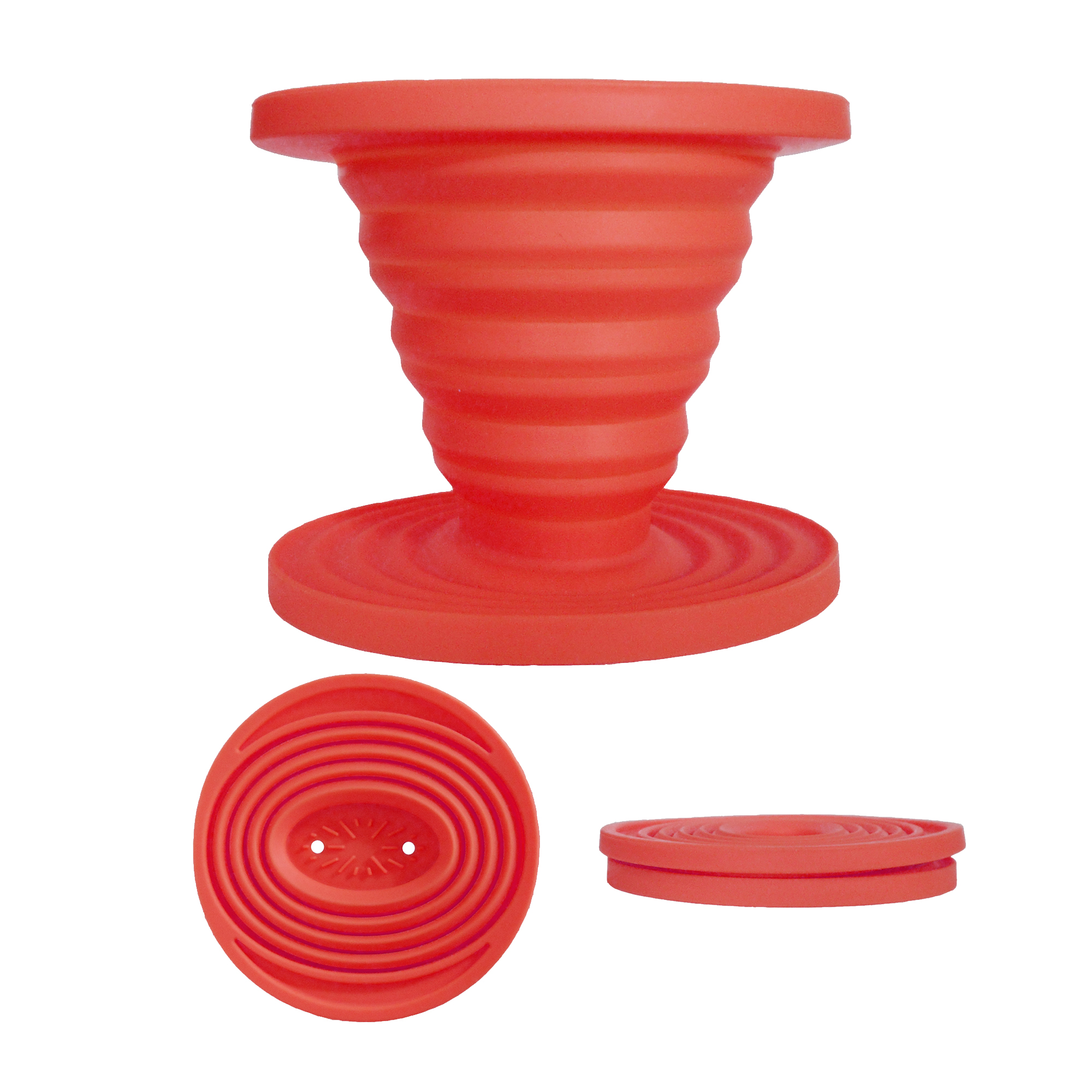 SlickDrip Collapsible Silicone Coffee Dripper Kuissential
