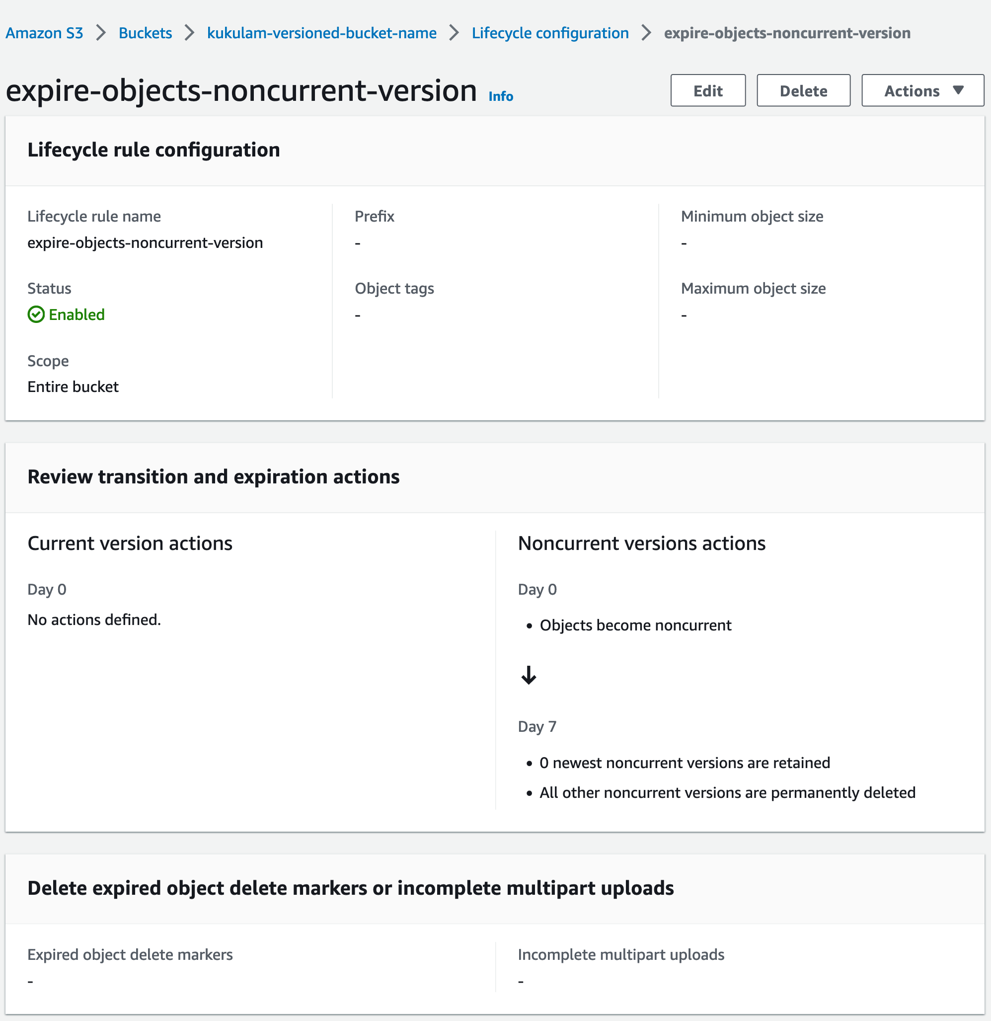 Setup TTL for S3 bucket with Terraform Miłosz Kukuła dev blog