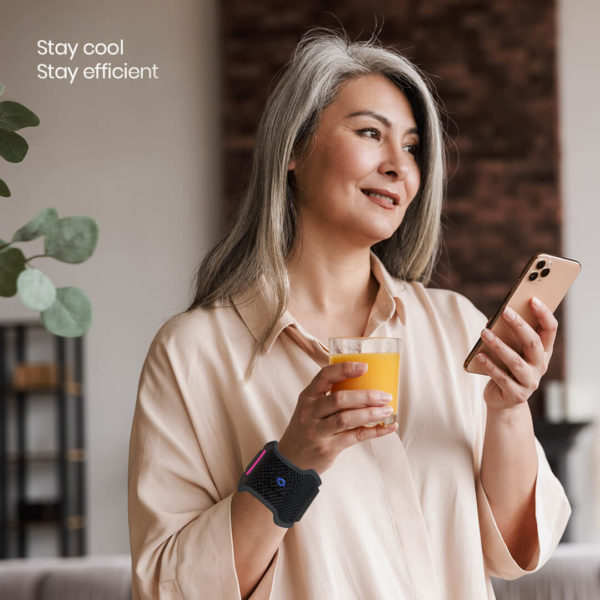 Hot Flash Bracelet Cooling Wristband for Hot Flashes Menopause Relief