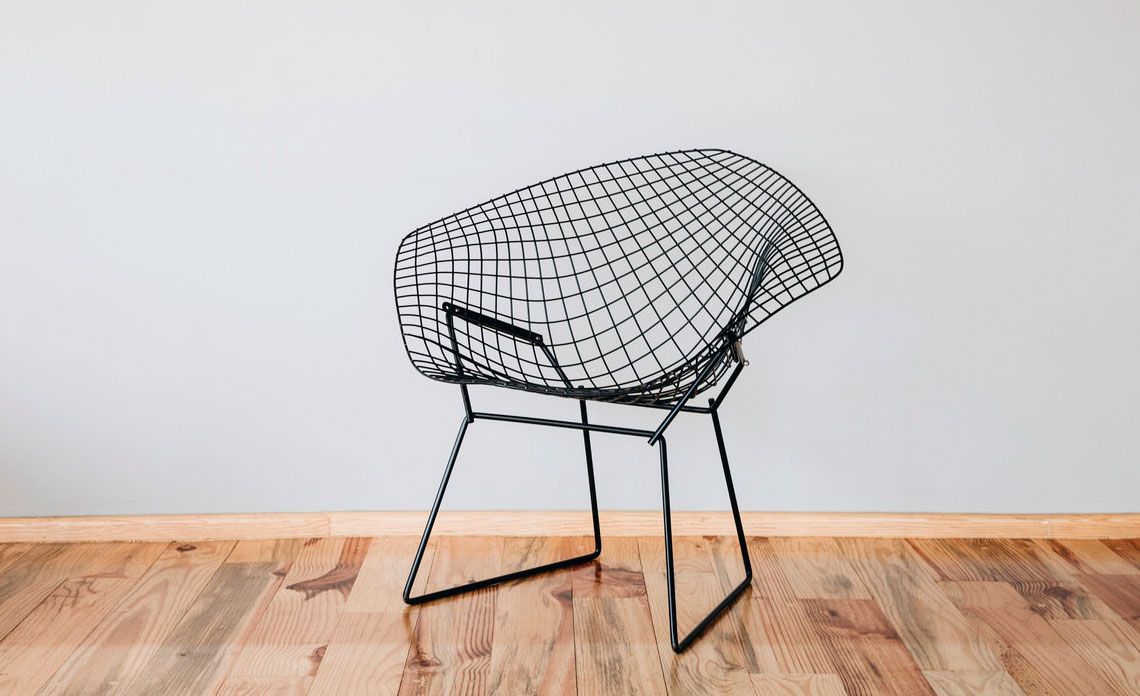 La silla Diamond, todo un clásico del diseño industrial