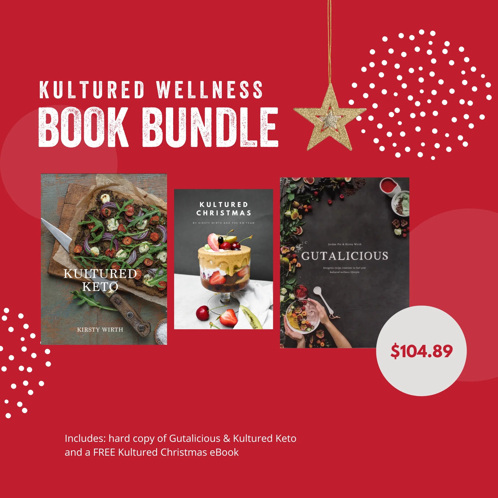 Christmas Book Bundle Kultured Wellness