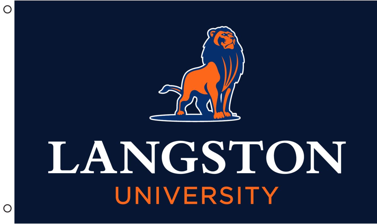 LANGSTON UNIVERSITY FLAG 24" x 36" Primary KultureFitz