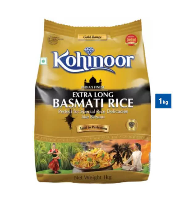 Kohinoor Extra Long Gold Basmati Rice (Long Grain) கோஹினூர் எக்ஸ்ட்ரா