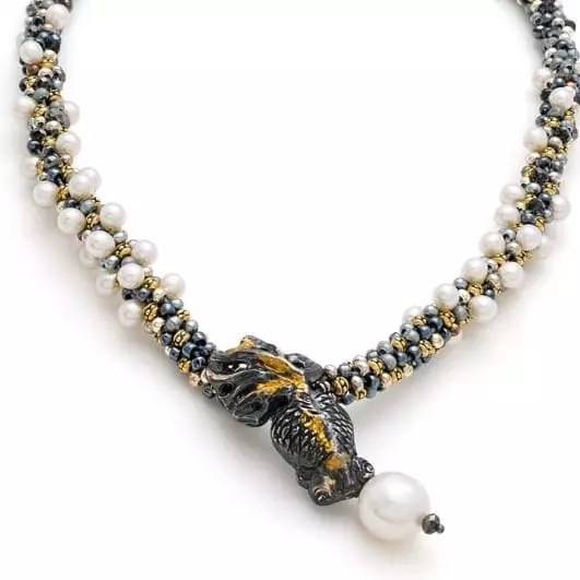 Koi Pond Necklace Kit Kumihimo Resource By Adrienne Gaskell