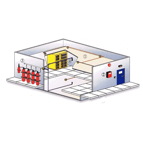 Fire Suppression System Equipment FM 200 Fire Suppression System