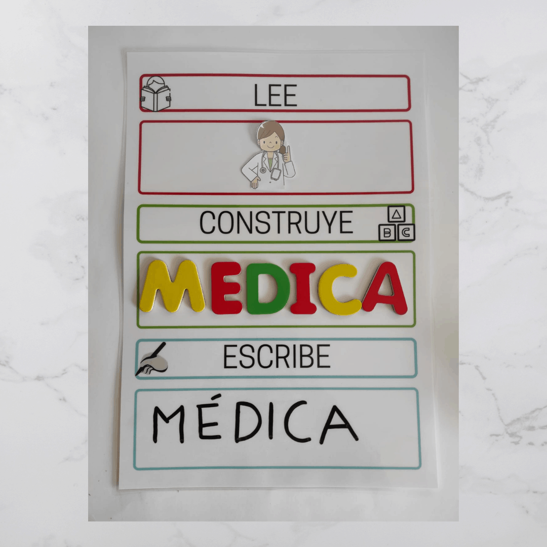 LEE, CONSTRUYE, ESCRIBE