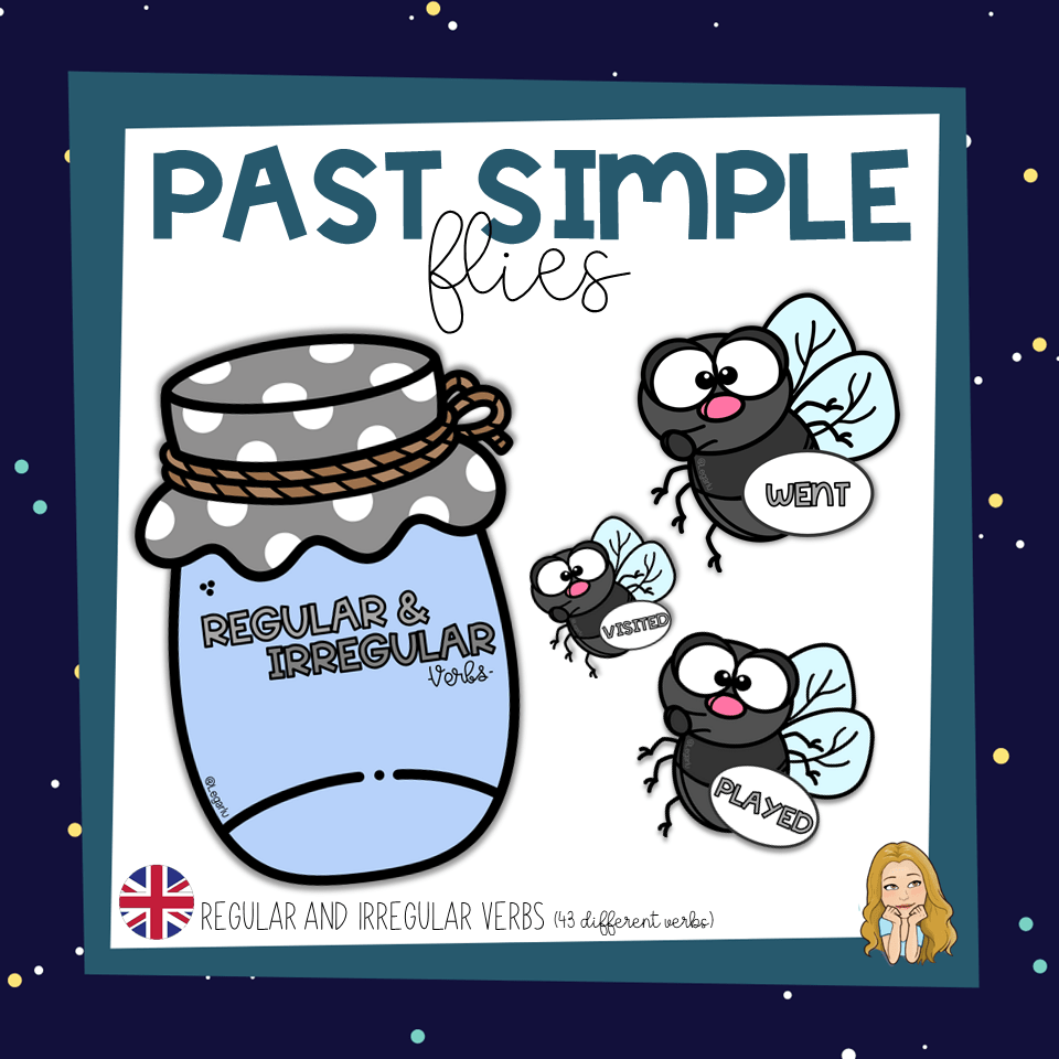 PAST SIMPLE REGULAR AND IRREGULAR VERBS (FLIES)