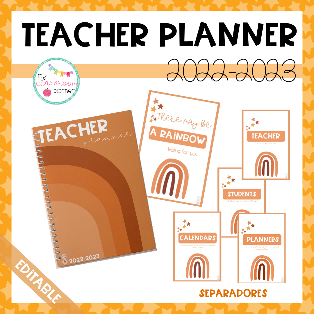 TEACHER PLANNERS 2022/23