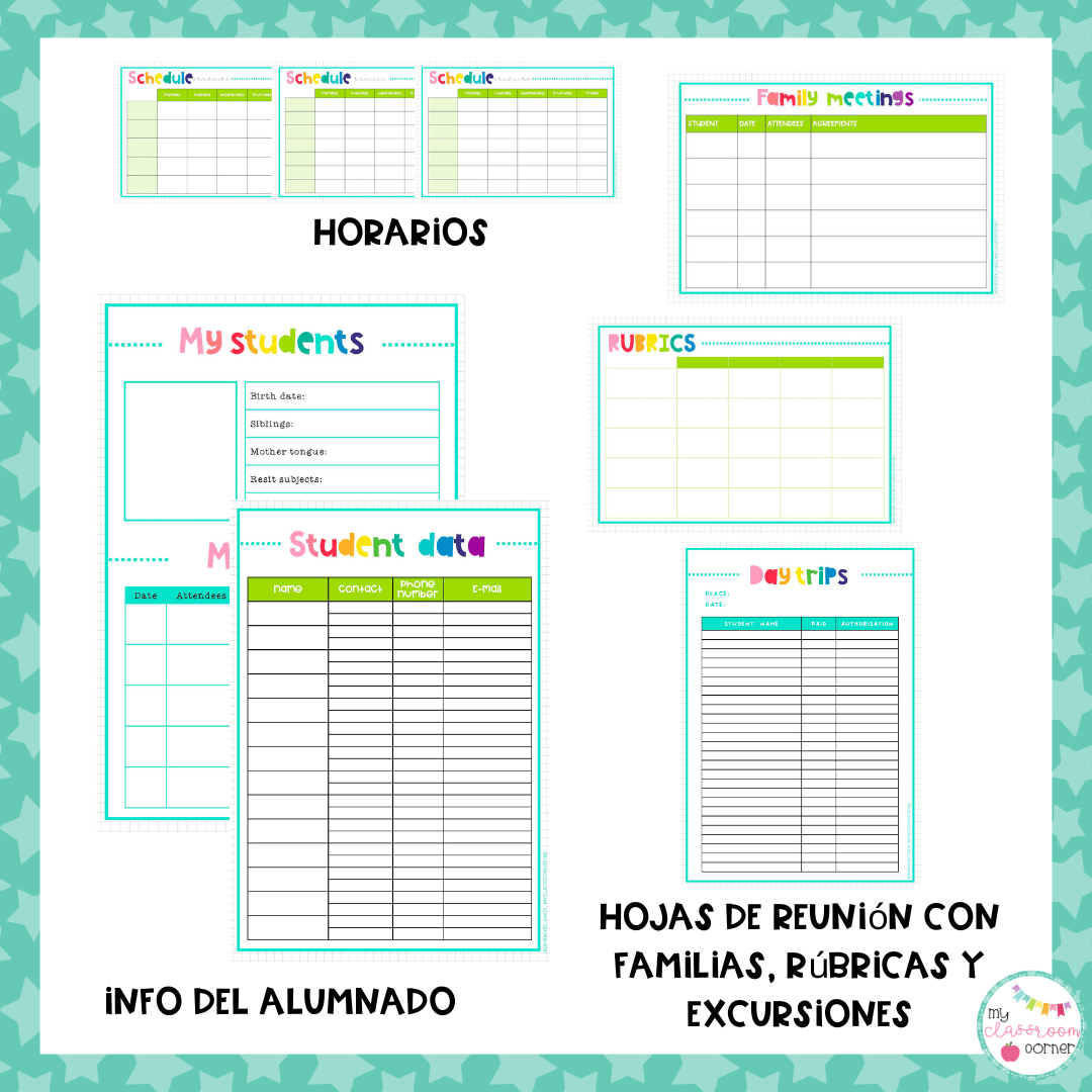 TEACHER PLANNERS 2022/23