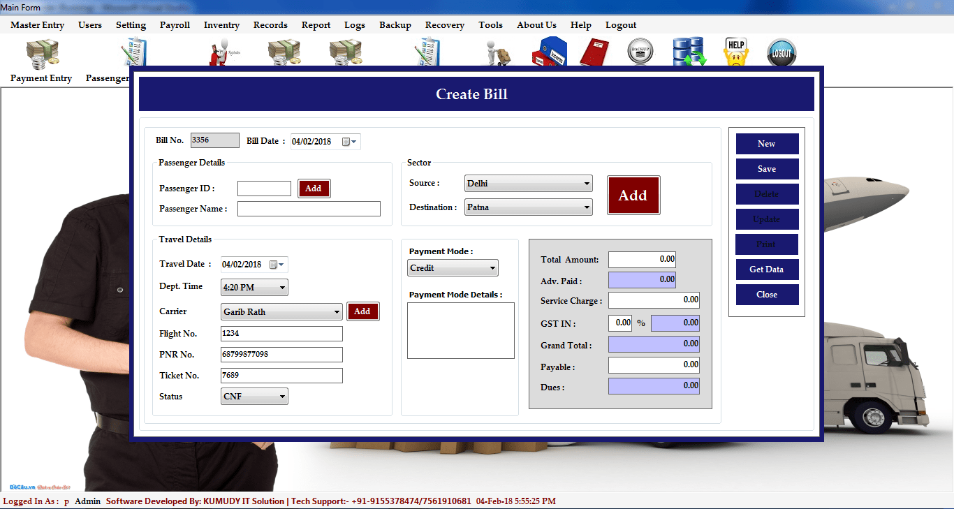 Courier Management Software