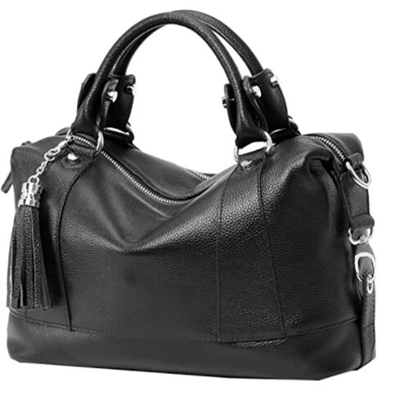 Leather Shoulder Bag Kunhaobag