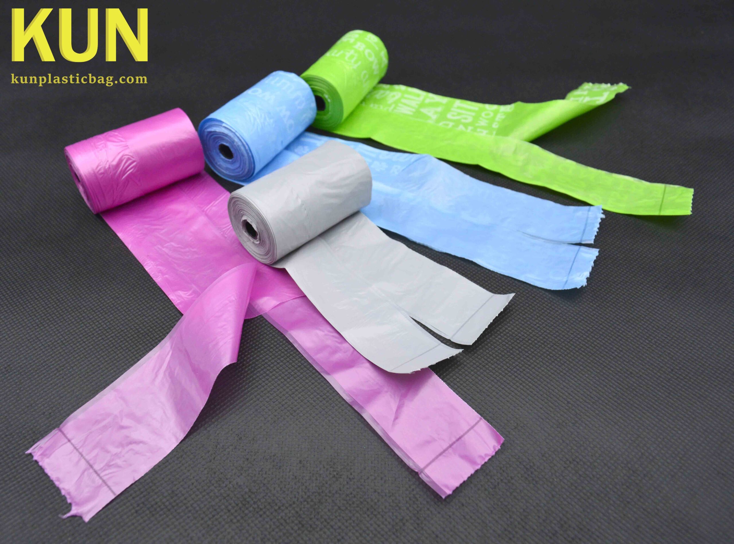 HDPE TShirt Plastic Bag On Roll Kun Plastic Bag Company