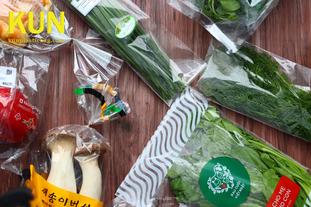 OPP Plastic bag for vegetables the perfect solution for keeping your