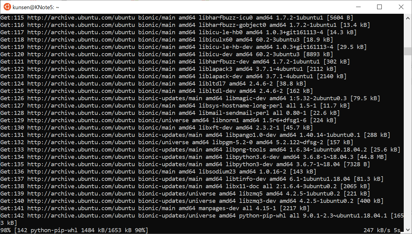 Haskell を Jupyter Notebookで使用する