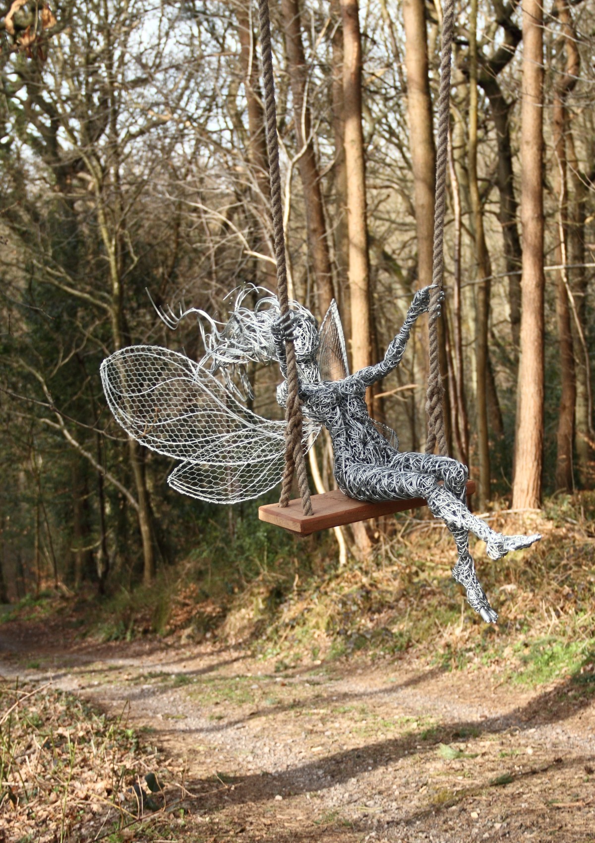 Skulpturen Aus Draht Von Robin Wight Kunstlab